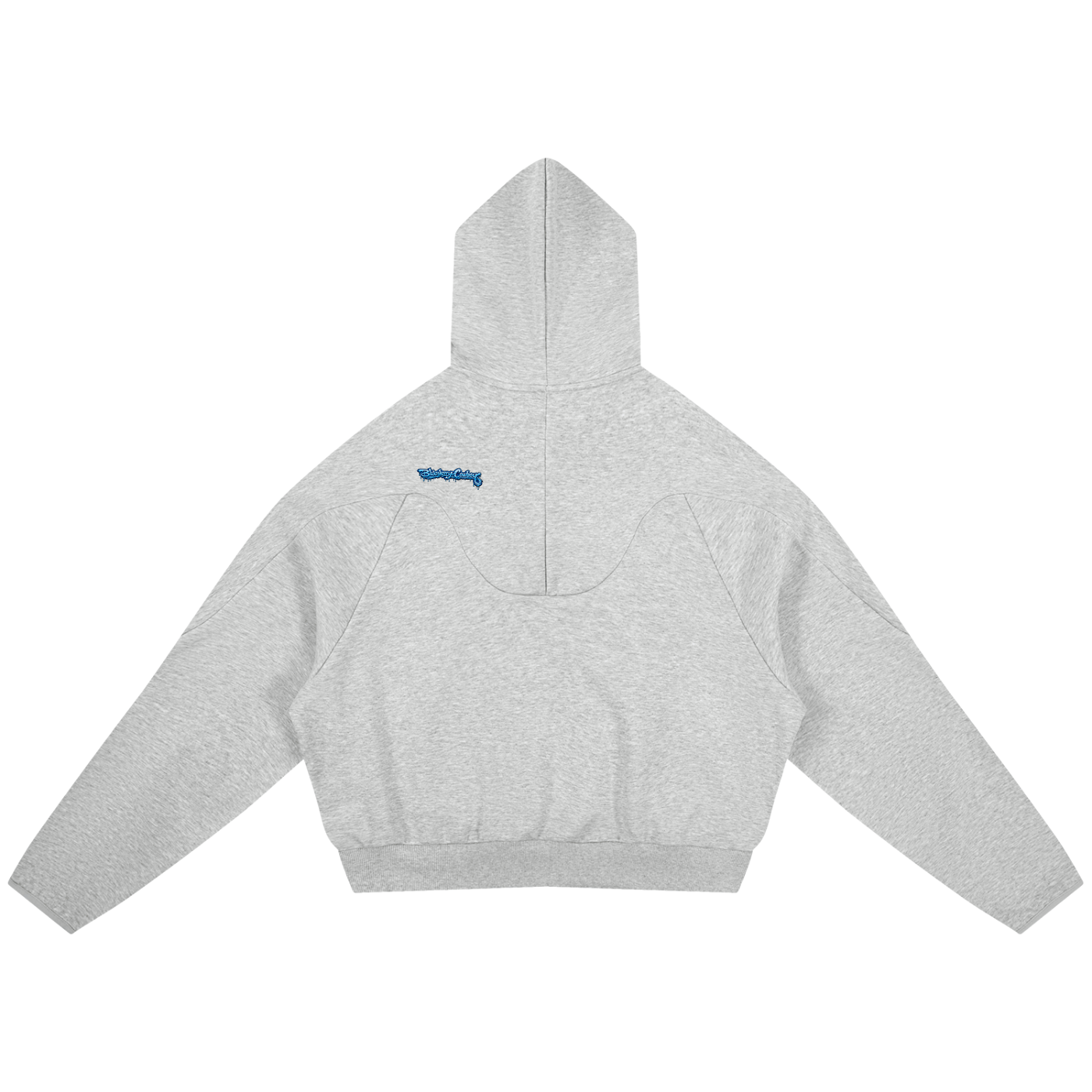 Curved Panel Raglan Hoodie