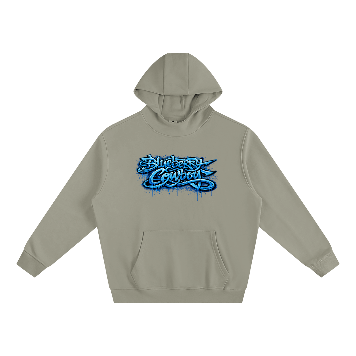 Fleeced High Neck Hoodie