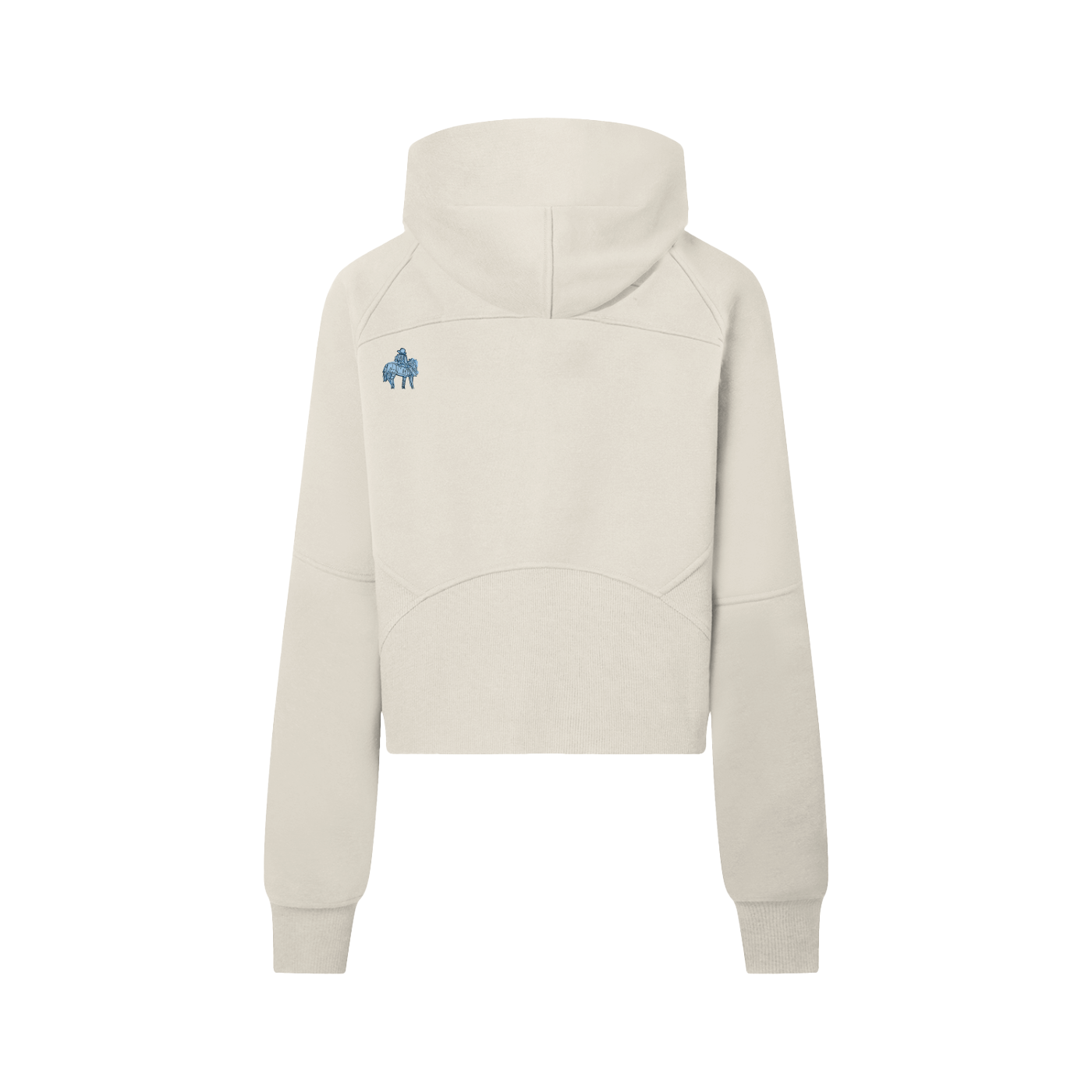 Cropped Half-Zip Hoodie