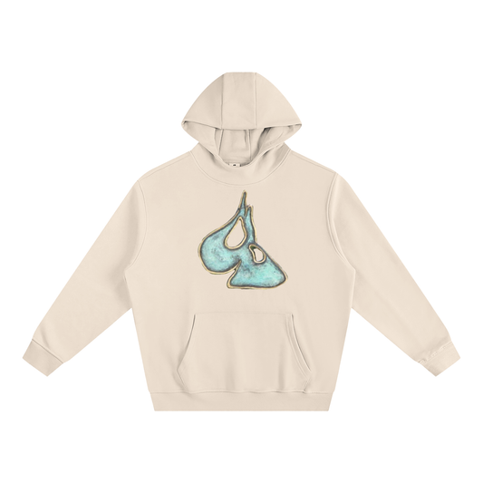 Fleeced High Neck Hoodie