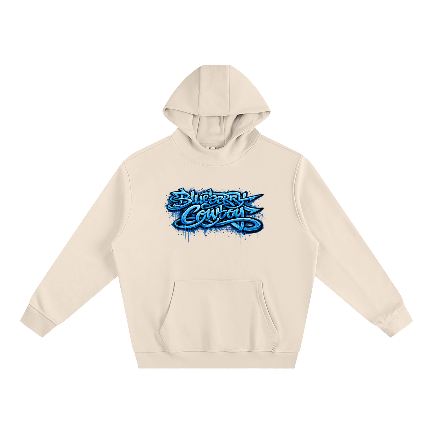 Fleeced High Neck Hoodie